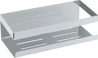 Produktbild von Schöner Wohnen Edelstahl Wandablage Meleto Glänzend Ordnung Badezimmer Aufbewahrung Ablage