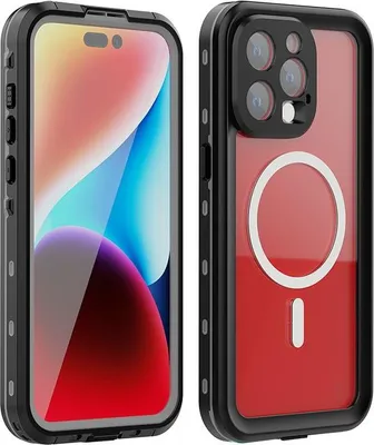 Obrázok produktu pre Vodotesné puzdro SHELLBOX DOT kompatibilné s MagSafe pre IPHONE 15 Pro Max čierne