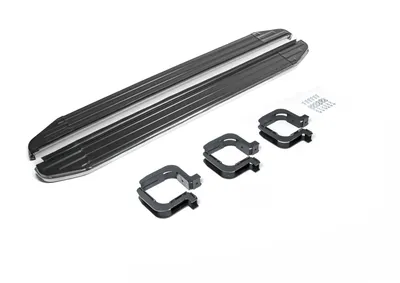 Image de Marchepieds Premium Aluminium Seuil Pour Mitsubishi L200 2006-2015, 2 pcs Marchepied avec ABE Certificat, Matériel de Montage
