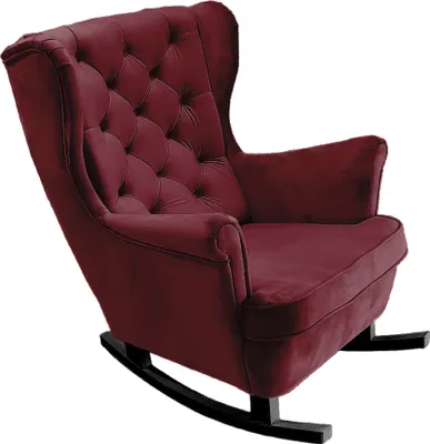 Produktbild von DomoHome polohovateľné kreslo kreslo podrúčky TV kreslo kreslo do obývačky čalúnené kreslo kreslo do obývačky kreslo do obývačky krídlo | 102x81x95cm | Burgundy_29835