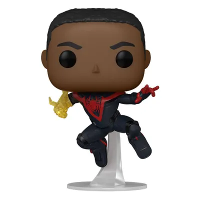 Zdjęcie produktu dla Funko Pop! Spiderman Miles Morales - Chase Edycja Classic Suit Figurki Winylowej