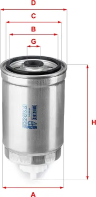 Immagine prodotto di Filtro carburante SOFIMA S 6120 NR