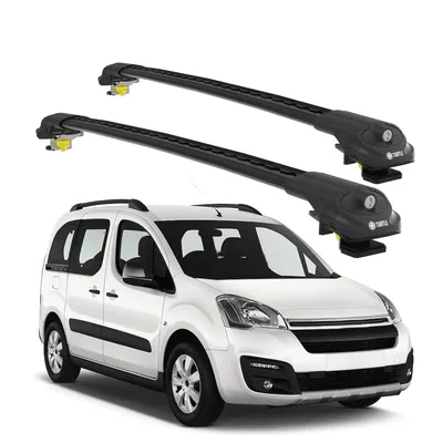 Zdjęcie produktu dla TURTLE BAGAŻNIK DACHOWY AIR-1 do CITROEN BERLINGO ALL 2008 - 2018 , Czarny
