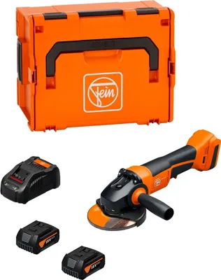 Produktbild von Winkelschleifer FEIN CCG 18-125-10 PD AS (2 x 5,0 Ah + GAL1880CV + L-Boxx 238)
