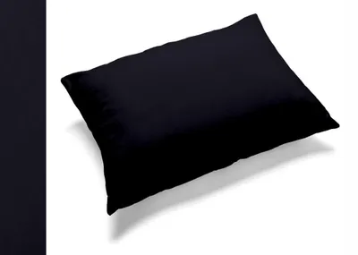 Image de Posciel-Hurt Taie d'oreiller noire 70x80cm 100% coton