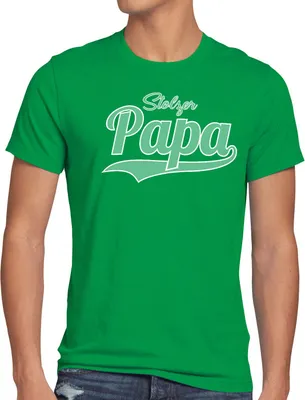 Produktbild von style3 Stolzer Papa Herren T-Shirt Vater Dad Spruchshirt Funshirt