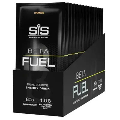 Immagine prodotto di SIS Beta Fuel 80 Powder (15x82 g) Arancia - Energia e resistenza - Bevande energetiche