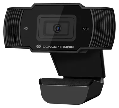 Image de Conceptronic AMDIS03B CONCEPTRONIC Webcam AMDIS  720P      HD Webcam+Microphone sw