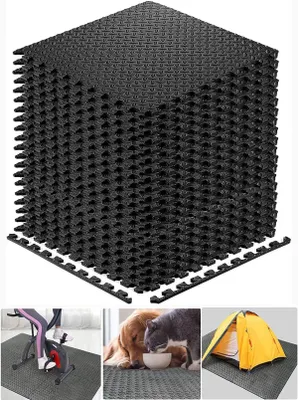 Image de Tapis de gymnastique en mousse, surface de 20 m², idéal pour les exercices à domicile