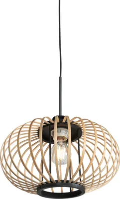 Produktbild von Steinhauer - hängeleuchte - Sparkled Light - natürlich - bambus - E27 - 4479ZW