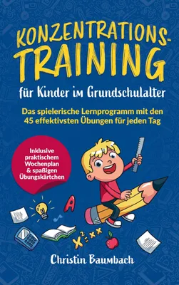 Produktbild von Konzentrationstraining für Kinder im Grundschulalter: