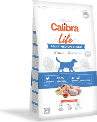 Produktbild von CALIBRA Life Adult Medium breed Chicken - trockenfutter für Hunde - 12kg