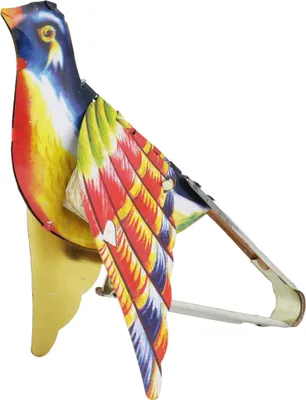 Produktbild von Blechspielzeug - Vogel - Pfeifender Spatz - Blechvogel Modell 02
