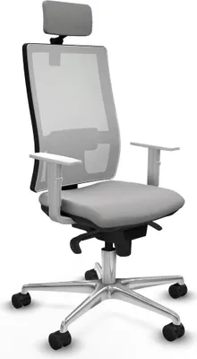 Zdjęcie produktu dla Krzesło biurowe Piqueras y Crespo 4B086N2 Jasnoszary
