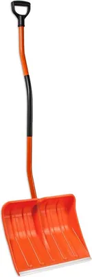 Produktbild von Schneeschieber Schneeräumer 46cm mit ALU Stiel und D-Griffe 46cm / 137cm ERGO / M-4 / 3768