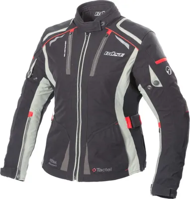 Produktbild von BÜSE Linda Textiljacke Damen schwarz/rot Gr. 38