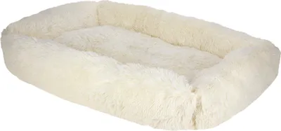 Produktbild von Kerbl Hundebett Kuschelbett Fluffy creme