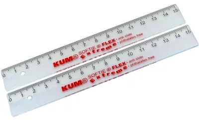 Produktbild von Lineal 15 cm Kunststoff KUM L1 Softie Flex