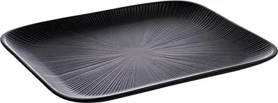 Produktbild von APS 85068 GN 1/2 Tablett NERO, 32,5 x 26,5 cm, Höhe 2,5 cm, Melamin, schwarz