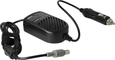 Produktbild von vhbw KFZ-Ladekabel kompatibel mit Lenovo ThinkPad T430u, T420, T500, T410s, T510, T420s, T430, T430s, T520 Notebook - 12V Ladegerät Schwarz 4,5 A