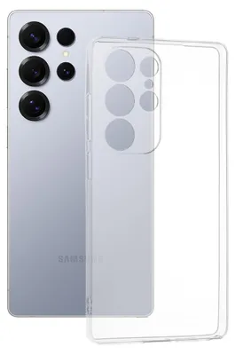 Obrázok produktu pre Techsuit Clear Silicone – puzdro na Samsung Galaxy S25 Ultra – priehľadný