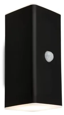 Immagine prodotto di Briloner Kona Lampada da parete per esterni a LED, rilevatore di movimento, sensore crepuscolare, batteria ricaricabile