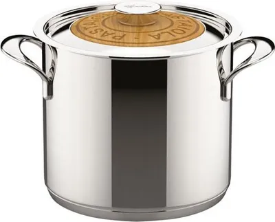 Produktbild von Lagostina Emozione 011204020520 Kochtopf inkl. Deckel, Edelstahl, 20 cm Durchmesser, Induktionsherd-geeignet