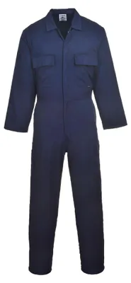 Produktbild von Portwest Euro-Arbeitsoverall aus Polyester-Baumwolle, Größe: XXXL, Farbe: Marine