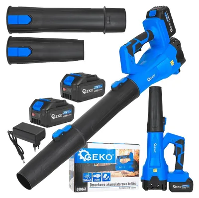 Obrázek produktu pro GEKO Aku fukar na listí 21 V, 2×2,0 Ah – G80661