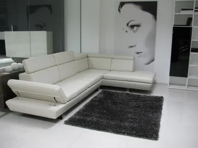 Image de Shaggy Grip argent (170x240 cm)