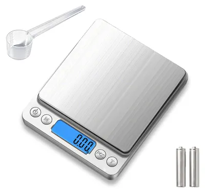 Präzisionswaage digital 500 g/0,01 g, LCD, Tara, Zählfunktion
