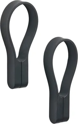 Produktbild von Famanu Handtuchclips Set von 2 - Schwarz