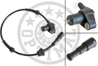 Image de OPTIMAL Capteur ABS vitesse de rotation des roues pour VW Transporter IV Bus (70B, 70C, 7DB, 7DK, 70J, 70K, 7DC, 7DJ) 06-S171