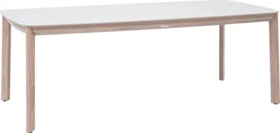 Produktbild von Gartentisch nelora 8-sitzer 100x210cm beige  - Hespéride