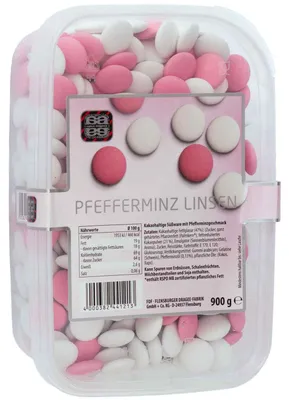 Produktbild von agilus dragees Pfefferminz Linsen 900g