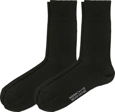 Produktbild von Hudson Herren-Socken Relax" 2 Paar schwarz 43 - 44"