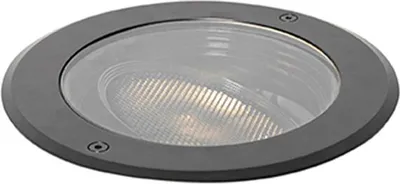 Produktbild von Outdoor Bodenstrahler Schwarz AR111 Einstellbar IP65 Delux Honey