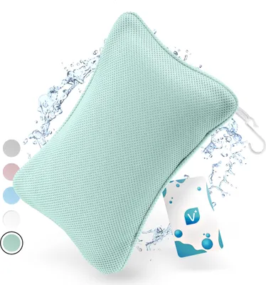 Produktbild von Duschkissen Mint S mit Klettverschluss, Duschkissen, als Duschkissen, Nacken- und Nackenkissen, Duschwanne, das Duschkissen für Duschwanne, Duschwannekissen und Duschkissen für Duschwanne