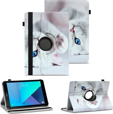 Produktbild von Tablet Hülle für Samsung Galaxy Tab A 9.7 Tasche Schutzcase Cover SchutzhülleFarben:Motiv 10