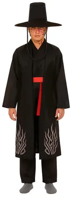 Image de KPop Demon Hunters Jinu/Saja Boys Cosplay Costume adulte M