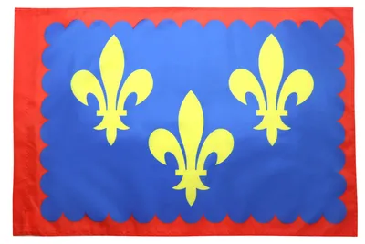 Produktbild von Flagge Provinz Berry 150x90 cm Polyester 100D Frankreich Hohlsaum