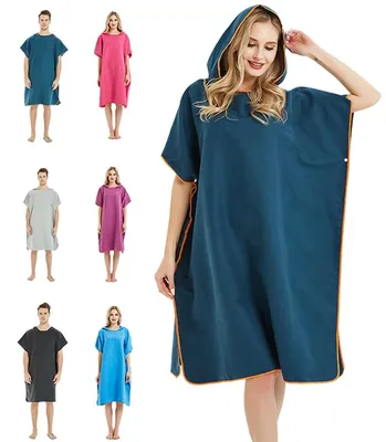 Produktbild von Omgoods – Schnell trocknendes Kapuzenhandtuch für Surfen und Schwimmen