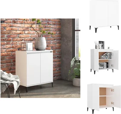 Obrázok produktu pre vidaXL Príborník biely 60x35x70 cm materiál na báze dreva - Príborníky