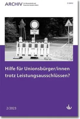 Produktbild von Hilfe für Unionsbürger/innen trotz Leistungsausschlüssen?