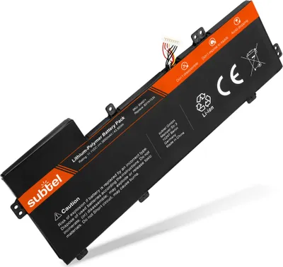 Image de subtel 1x Batterie pour Ordinateur portable Compatible avec ASUS Zenbook UX510UW, Zenbook UX510UX, Zenbook UX5100, B31N1534 - (3950mAh, 11.1V)