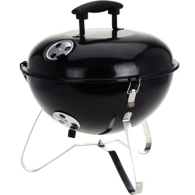 Image de Barbecue de table rond noir