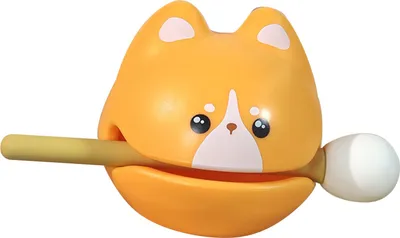 Obrázok produktu pre Roztomilý rybí bubon Zen Block Resin Percussion Instrument Mind Calming Desktop Ornament Mini Animal Figurine Toy for Meditation Office Stress Relief A