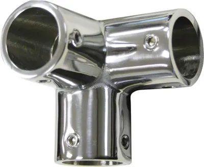 Produktbild von Relingfitting Eckverbindung für Rundrohr Ø 25 mm Edelstahl V4A
