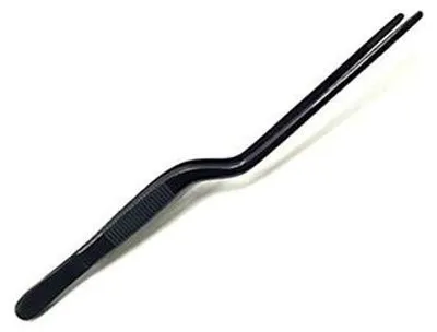 Imagen del producto de Pinza de acero inoxidable de 20 cm para servir y presentar alimentos
