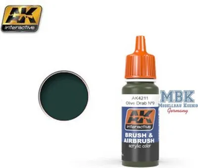 Productafbeelding van AK Interactive S.L. AK-4211 Olijfgroen No. 9 (FS33070)